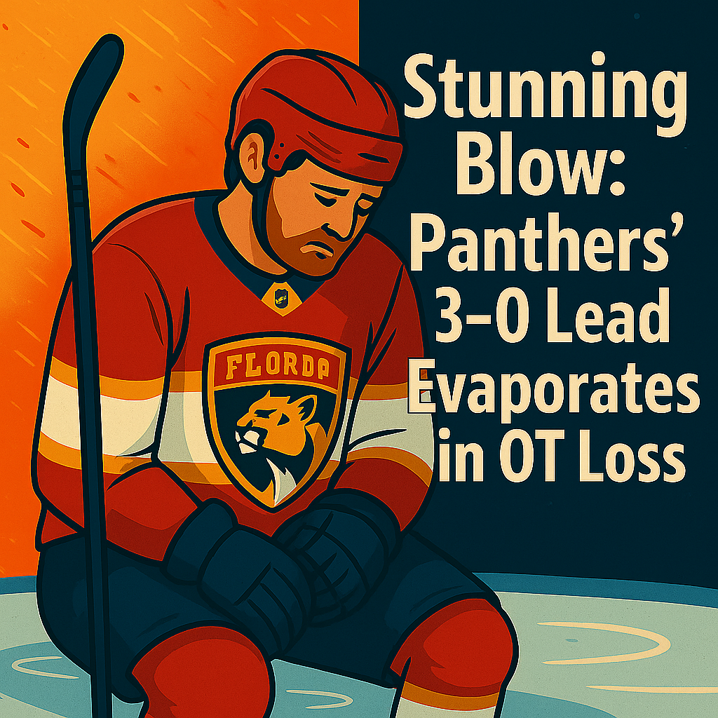 Stunning Blow: Panthers 3-0 Lead Evaporated in OT Loss