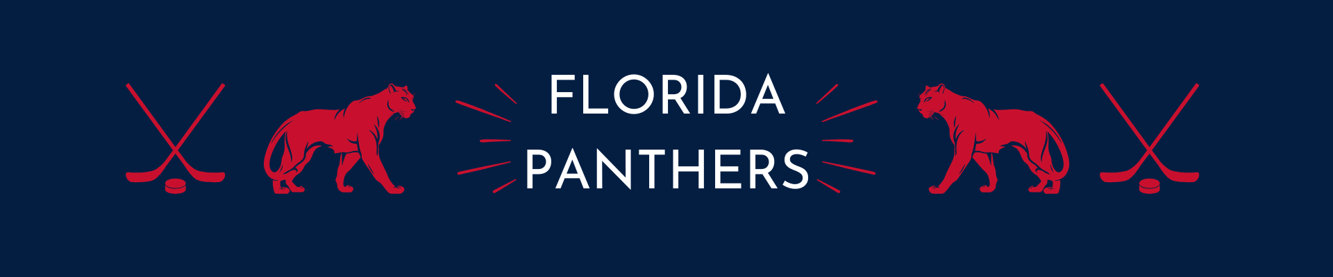Florida Panthers Team Page Graphic