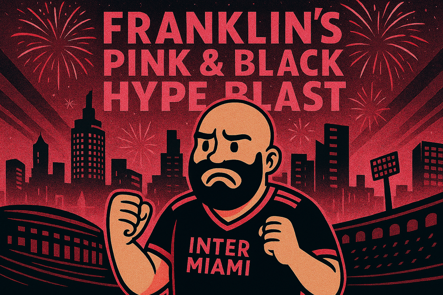 Franklin’s Pink & Black Hype Blast - Inter Miami vs PSG
