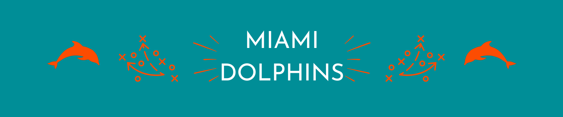 Miami Dolphins Team Page Graphic