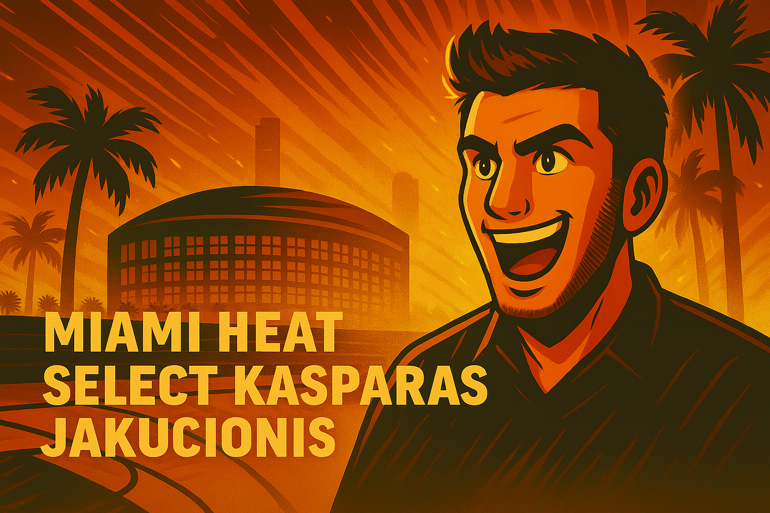 Miami Heat Select Kasparas Jakučionis