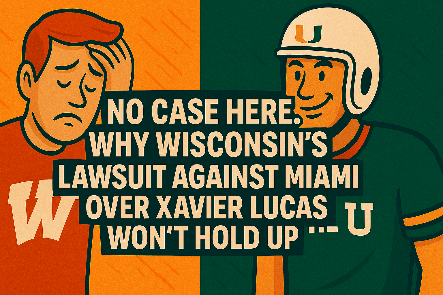 Wisconsin Sues The U - Adam’s Post