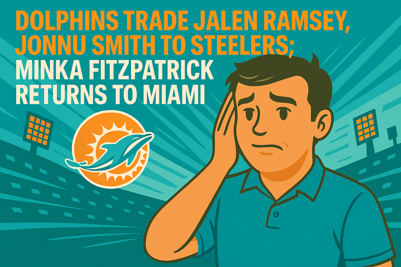 Dolphins Trade Ramsey, Smith - Get Fitzpatrick Back